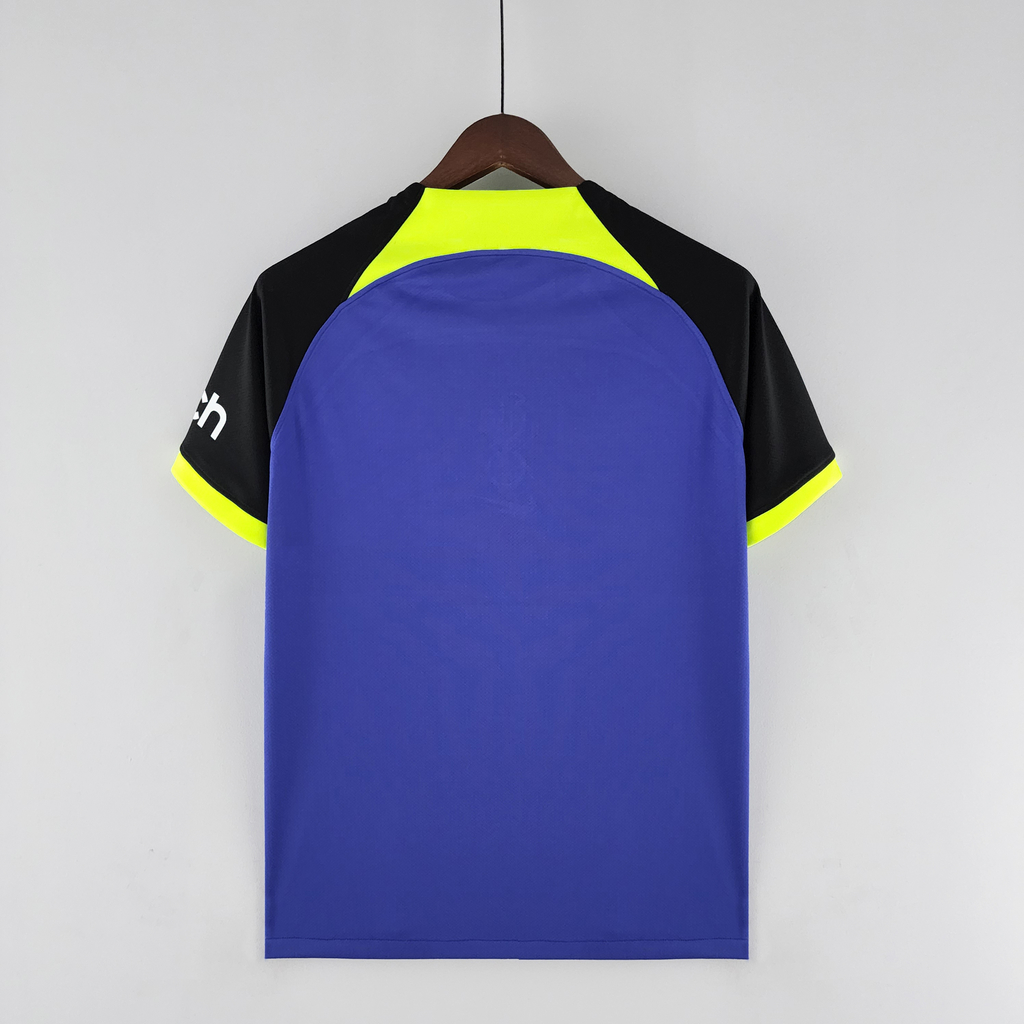 Camisa Tottenham Away 22/23 Torcedor Nike Masculina - Roxa+Preto