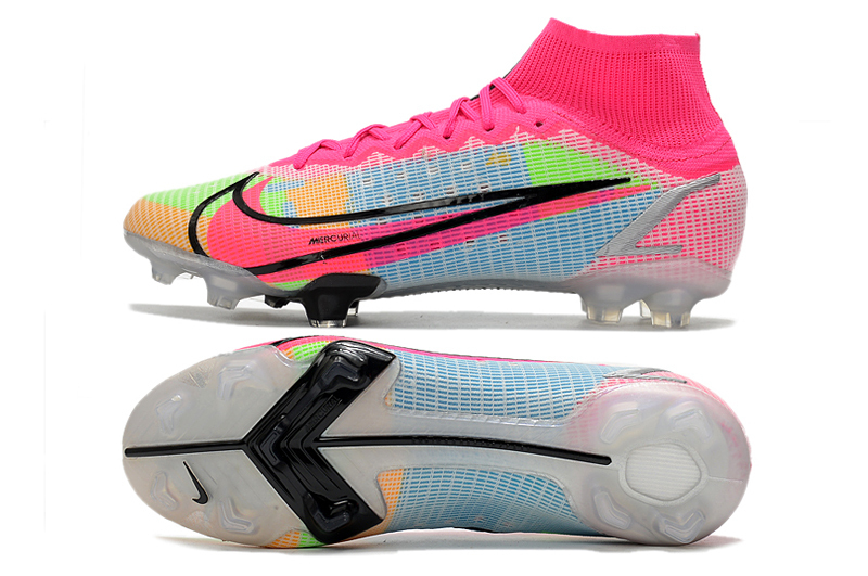 Chuteira Nike Mercurial Vapor 8 Elite Campo Colorida