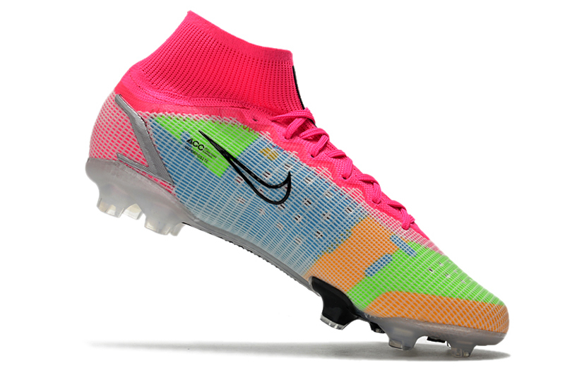 Chuteira Nike Mercurial Vapor 8 Elite Campo Colorida