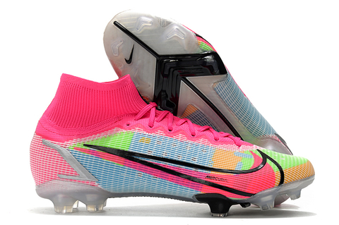 Chuteira Nike Mercurial Vapor 8 Elite Campo Colorida