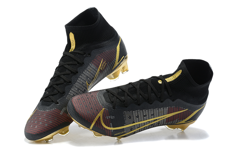 Nike mercurial sales black gold