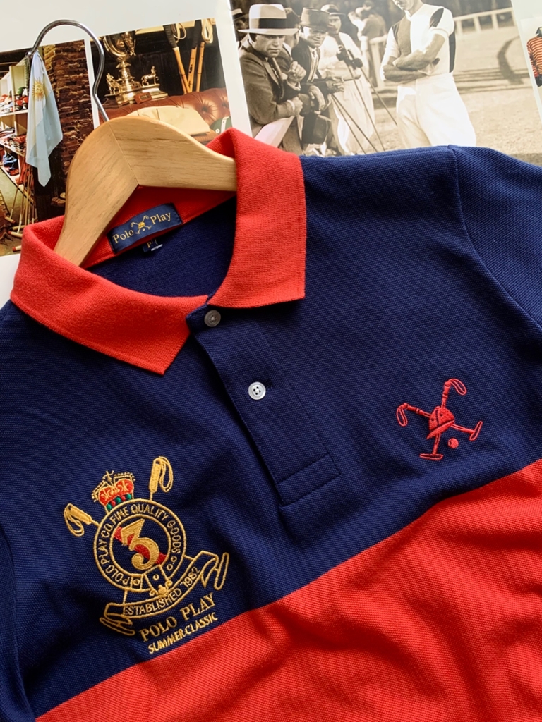 Camisa Polo U.S. Polo Classic Azul - Compre Agora