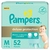 Pañales Pampers talle M deluxe 52 paña (5397)