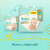 Imagen de Pañales Pampers talle M premium care x 52 uni (5384)