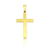 Pingente Crucifixo Chapado 1,7g 2,8cmX1,6cm (Banho Ouro 18K)