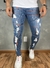Calça Jeans Premium Ripped Pigmented With Orange - loja online