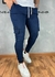 Calça Masculina Jeans Modelo Jogger Tecido Premium Lavagem Escura