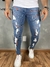 Imagem do Calça Jeans Premium Ripped Pigmented With Orange