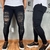 Calça Jeans Black Ripped - comprar online