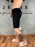Bermuda Masculina Preta Lisa Modelo Skinny na internet