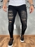 Calça Jeans Black Ripped - Jstjeans