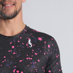 Camiseta esportiva masculina dryfit - Black INK na internet