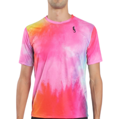 Camiseta esportiva masculina dryfit - estampa HOLI