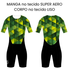 Macaquinho Triathlon masculino Aero - Brasil