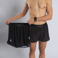 Shorts 2 em 1 CURTO - black - comprar online