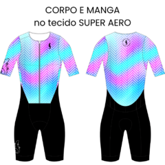 Macaquinho Triathlon masculino SUPER Aero - NEON - comprar online