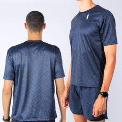 Camiseta esportiva masculina dryfit - estampa BLUE EVERYDAY - comprar online