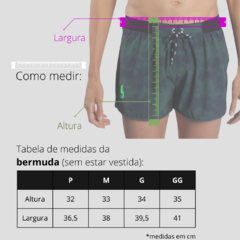 Shorts 2 em 1 CURTO - Camuflado - loja online