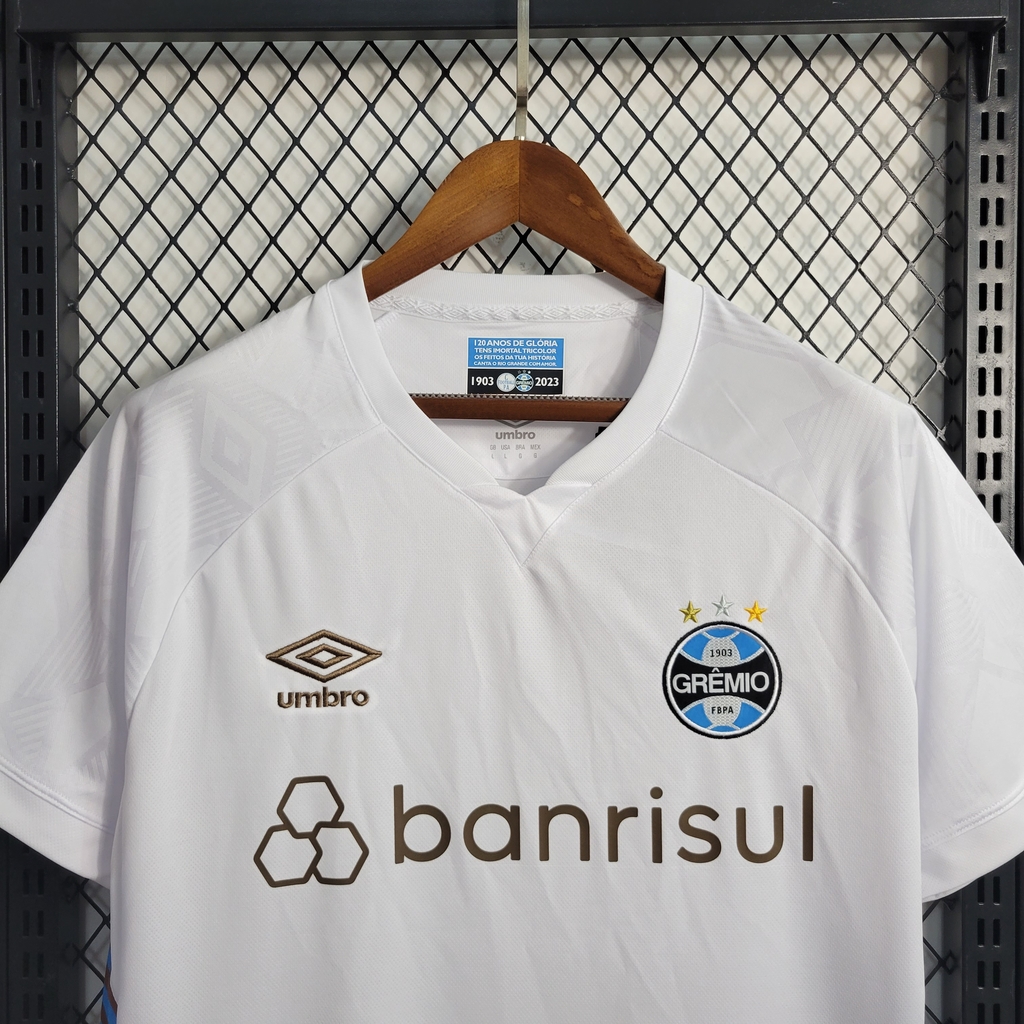 Camisa do Grêmio Reserva 2023 Masculina - Tricolor