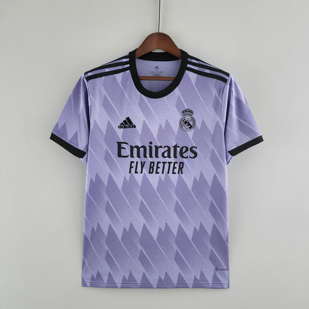 Camisa Real Madrid Away 22/23 Adidas Masculina - Roxo