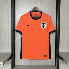 Camisa Seleção da Holanda I 24/25 Torcedor Nike - Laranja