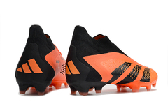 Chuteira Campo - Adidas Predator Accuracy - Laranja e Preto - comprar online