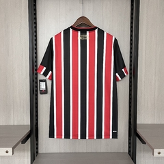 Camisa São Paulo II 24/25 - Torcedor New Balance Masculina - Vermelho e Preto - comprar online