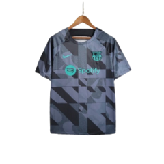 Camisa Barcelona Treino 23/24 - Torcedor Nike Masculina - Preto