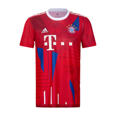 Camisa Bayern de Munique (mash-up) 22/23 Torcedor Adidas Masculina - Vermelho