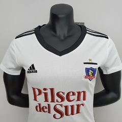 Camisa Colo Colo Home 22/23 Torcedor Adidas Feminina - Preto e Branco - Esporte Chique - A sua loja de Importações de Artigos esportivos