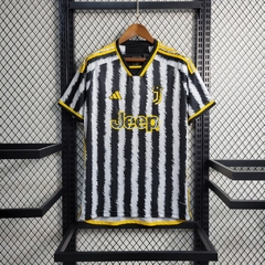 Camisa Juventus I 23/24 - Torcedor Adidas Masculina - Preto e Branco - comprar online