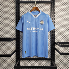 Camisa Manchester City I 23/24 Torcedor Puma Masculina - Azul - comprar online