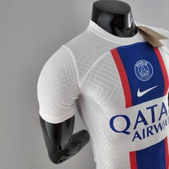 Camisa Paris Saint Germain - PSG Third 22/23 Jogador Nike Masculina - Branca - Esporte Chique - A sua loja de Importações de Artigos esportivos