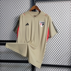 Camisa São Paulo Treino 23/24 Torcedor Adidas Masculina - Bege - loja online