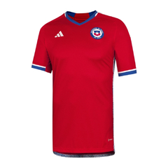 Camisa Seleção do Chile Home 2022 Torcedor Adidas Masculina - Vermelha