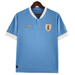 Camisa Seleção do Uruguai Home 22/23 Torcedor Puma Masculina - Azul Celeste