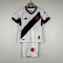 Kit Infantil Vasco da Gama II 22/23 Torcedor Kappa Masculina - Branca