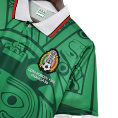 Camisa México Retrô 1998 Verde - Aba Sport - Esporte Chique - A sua loja de Importações de Artigos esportivos