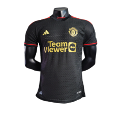 Camisa Manchester United 23/24 Jogador Adidas Masculina - Preto