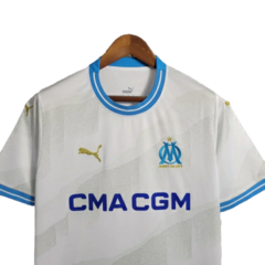 Imagem do Camisa Olympique Marseille Home 23/24 - Torcedor Puma Masculina - Branco