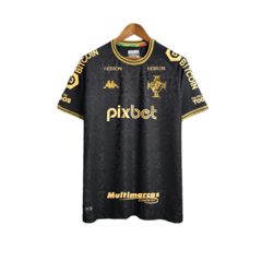 Camisa Vasco Patrocínios 23/24 Torcedor Kappa Masculina - Preto