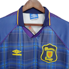 Camisa Escócia Retrô 1994/1996 Azul - Umbro na internet