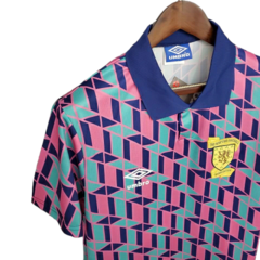 Camisa Escócia Retrô 1988/1989 Rosa - Umbro - Esporte Chique - A sua loja de Importações de Artigos esportivos