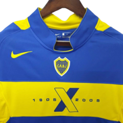 Camisa Boca Juniors Retrô 2005 Azul e Amarela - Nike - comprar online