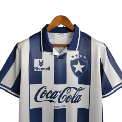 Camisa Botafogo I Retrô 1994 Torcedor Masculino - Preta e branca com Patrocínio da Coca Cola na internet