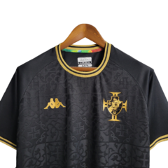 Camisa Vasco da Gama Edição Especial 22/23 Kappa Torcedor Masculino - Preta com detalhes em dourado na internet