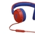 Fone De Ouvido JR310BT Headset Para Criança c/ Fio Azul Vermelho Original - JBL - Happy Express