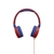 Fone De Ouvido JR310BT Headset Para Criança c/ Fio Azul Vermelho Original - JBL - comprar online