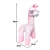 Girafinha Pelúcia Antialérgica Baby e Decoração Rosa Bebê 40cm - BUBA na internet