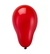 Caixa c/ 250un de Balão Latex Formato Pera Vermelho - Regina